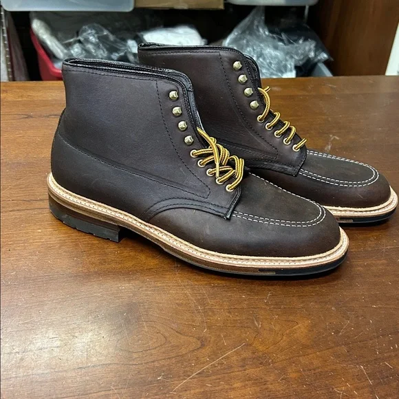 Alden® for J.Crew 405 Indy boots in kudu leather F6191 Alden® For J.Crew 405 Indy Boots In Kudu Leather For Men | J  main image 4